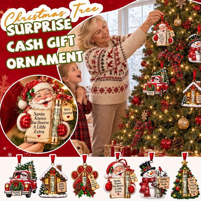 🎁 Surprise Red Envelope Christmas Tree Ornament | Turn Cash Gifts Into Magical Christmas Memories