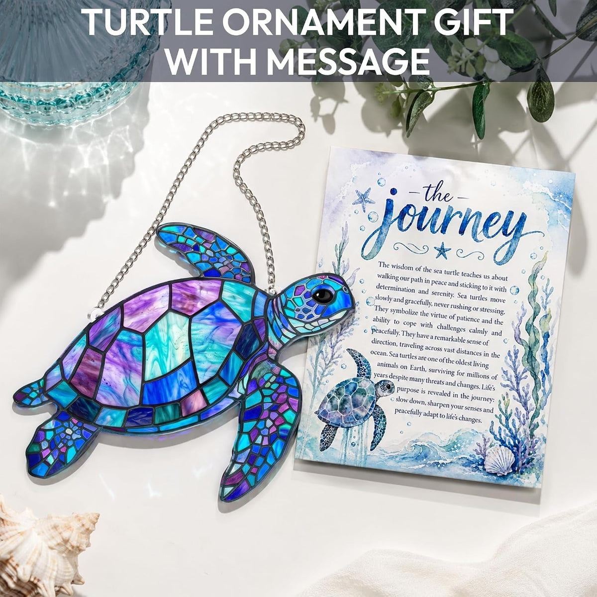 Cute Ocean Animal Acrylic Ornament – A Little Friend With a Story 🌊🐢🐙