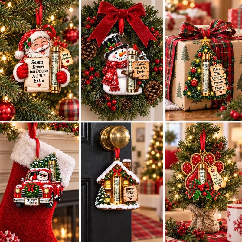 🎁 Surprise Red Envelope Christmas Tree Ornament | Turn Cash Gifts Into Magical Christmas Memories