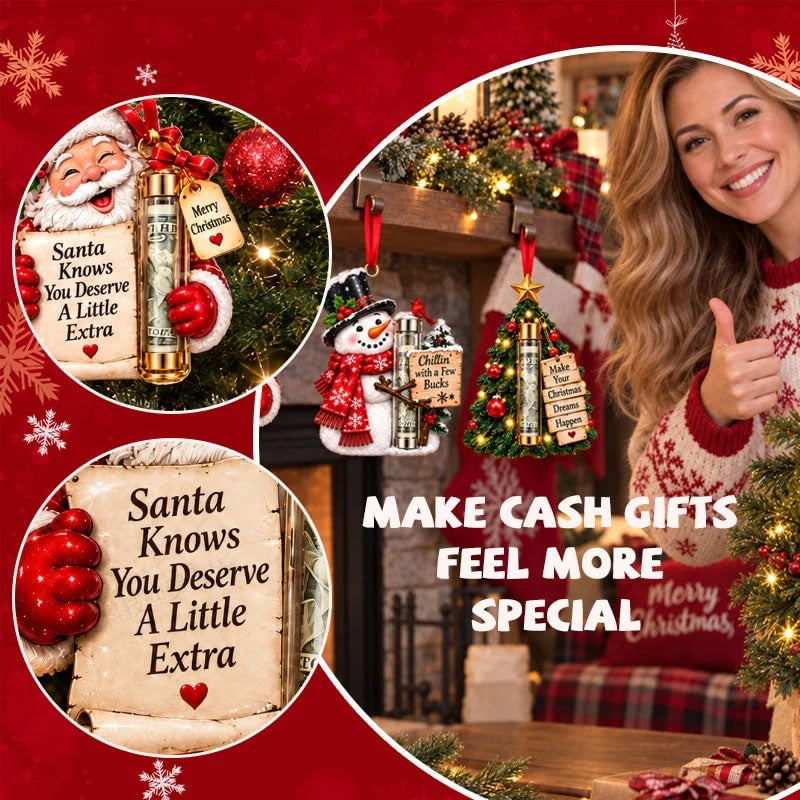 🎁 Surprise Red Envelope Christmas Tree Ornament | Turn Cash Gifts Into Magical Christmas Memories