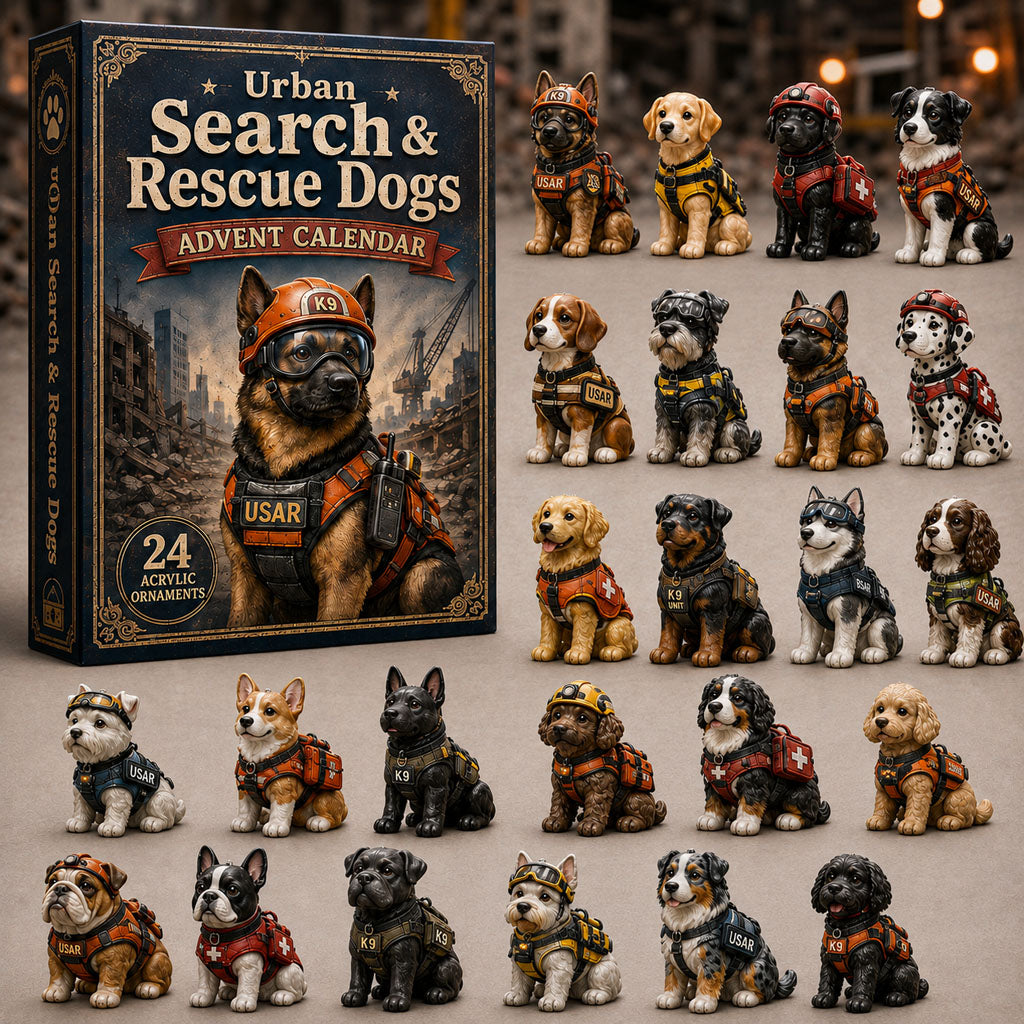 Urban Search & Rescue Dogs Advent Calendar 2026