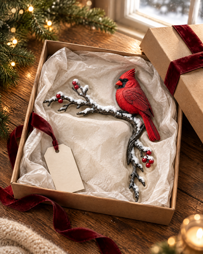 ✨Cardinal Winter Door Topper
