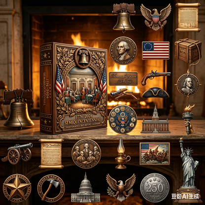 1776-2026 Semiquincentennial Independence Day Advent Calendar